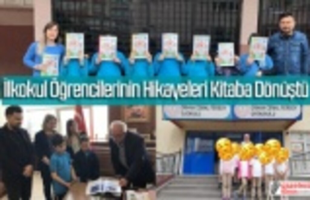 İlkokul Öğrencilerinin Hikayeleri Kitaba Dönüştü