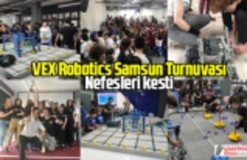Robotlar Atakum’da kıyasıya yarıştı