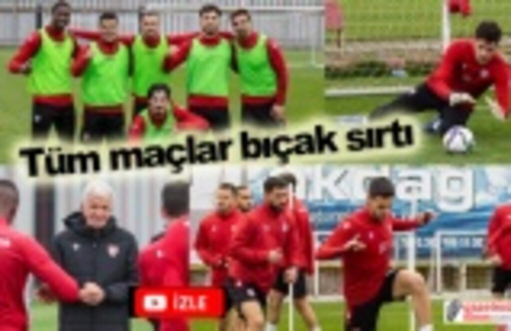 Samsunspor Boluspor maçında süre almayan oyunculara şans verilecek!