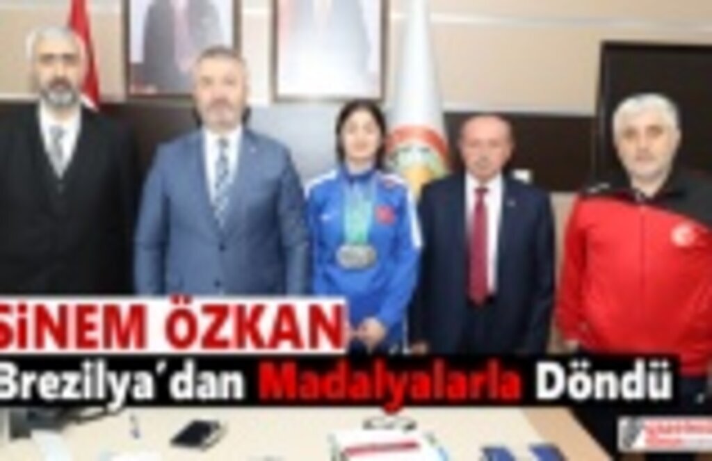 Sinem Özkan Brezilya’dan Madalyalarla Döndü
