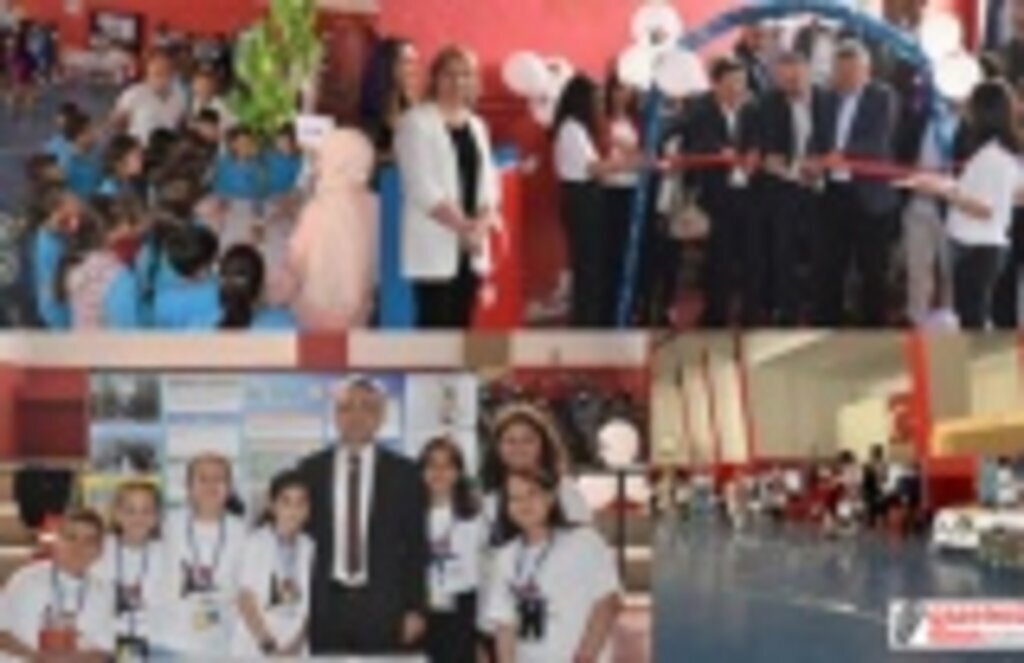 Tekkeköy'de Öğrencilerden Renkli Bilim Şenliği
