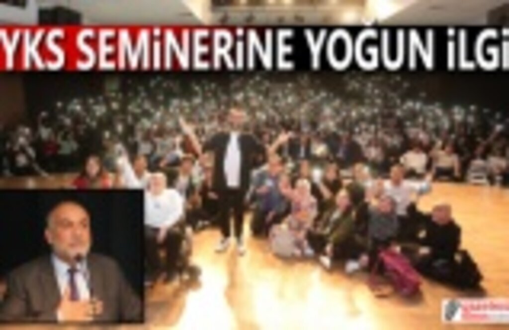 YKS Seminerine Yoğun İlgi