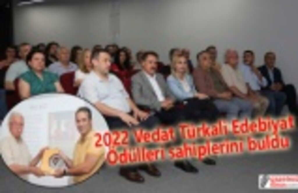 2022 Vedat Türkali Edebiyat Ödülleri sahiplerini buldu