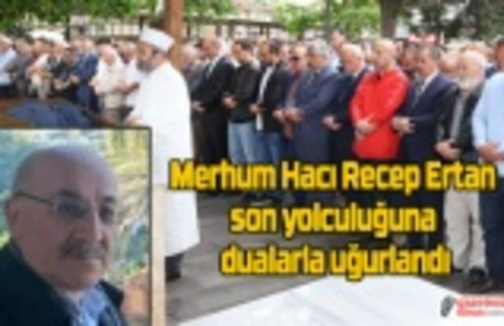 AK Parti Terme ailesinin acı günü! Recep Ertan dualarla uğurlandı