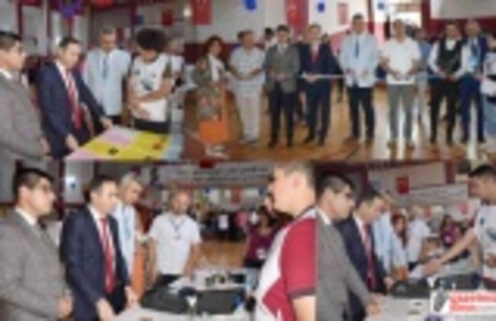 Atakum'da açılan Bilim Fuarı Büyük bir gördü