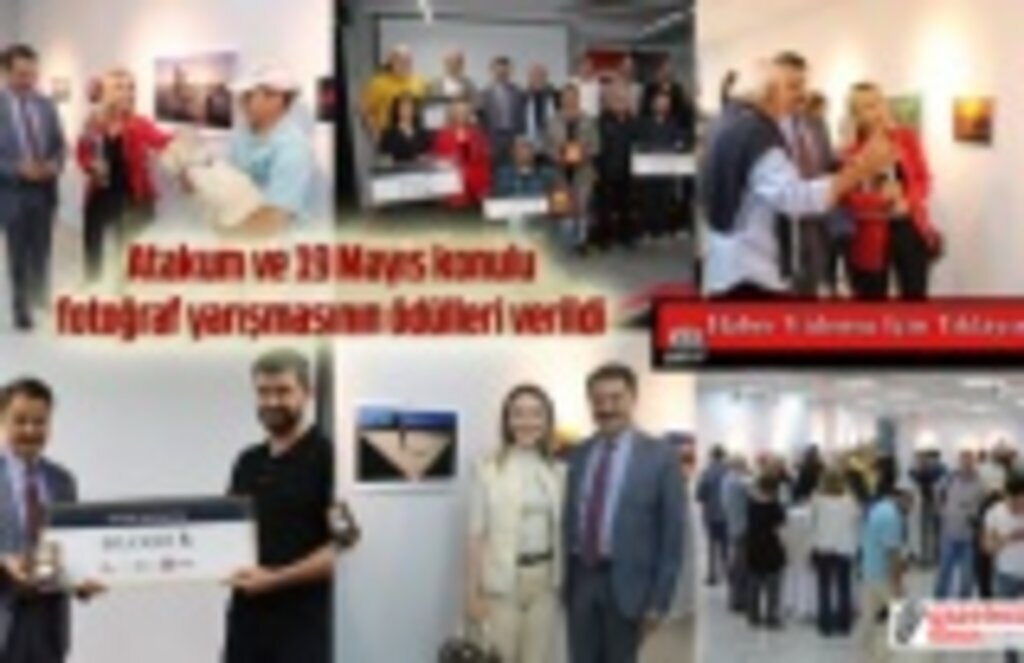Atakum ve 19 Mayıs konulu fotoğraf yarışmasının ödülleri verildi