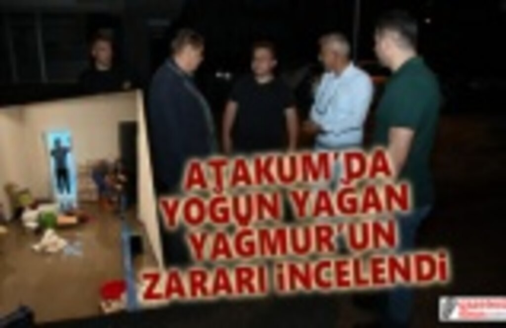 Başkan Deveci’den yağış zararı incelemesi