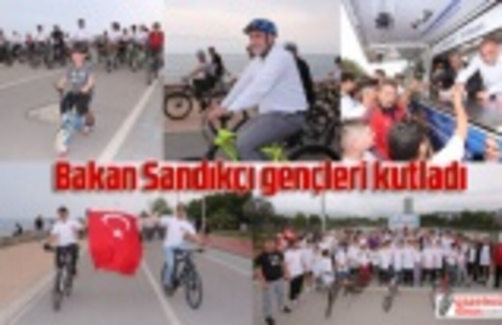 Başkan Sandıkçı gençlerle pedal çevirdi