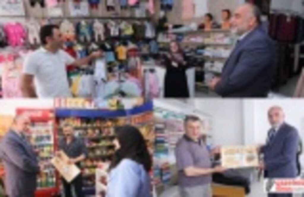 Başkan Sandıkçı’dan Esnafa Ziyaret