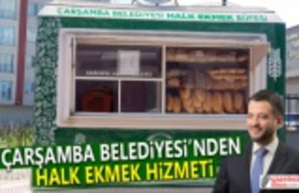 Çarşamba Belediyesi'nden Halk Ekmek Hizmeti