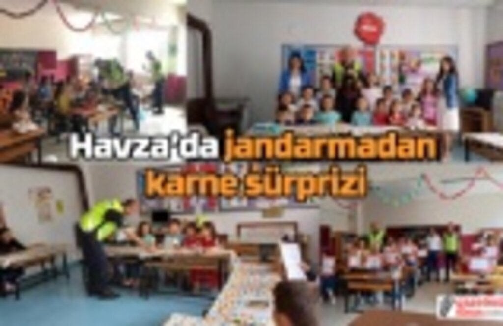 Havza’da jandarmadan karne sürprizi