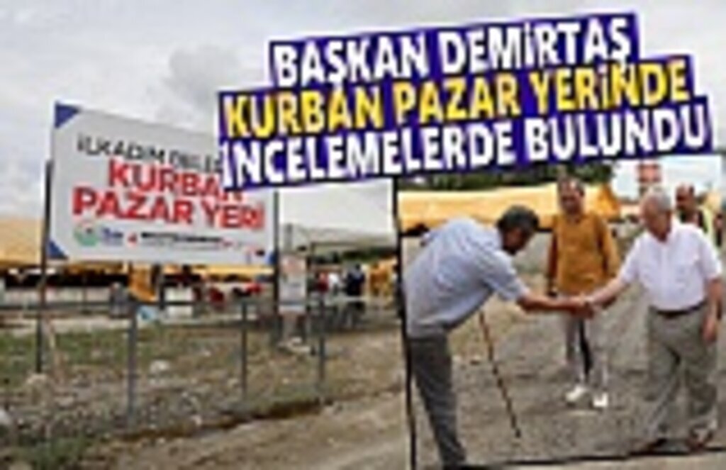 İlkadım Kurban Pazarı Kurbanlık Alacaklara Kapılarını Açtı