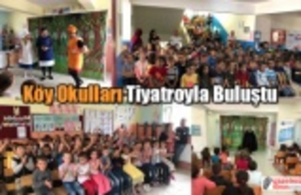 Köy Okulları Tiyatroyla Buluştu