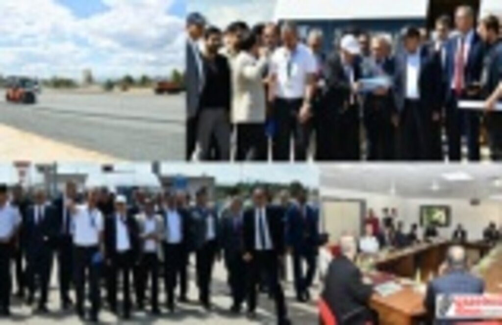 Samsun Çarşamba Havalimanı’nda Teknofest Hazırlıkları Devam Ediyor