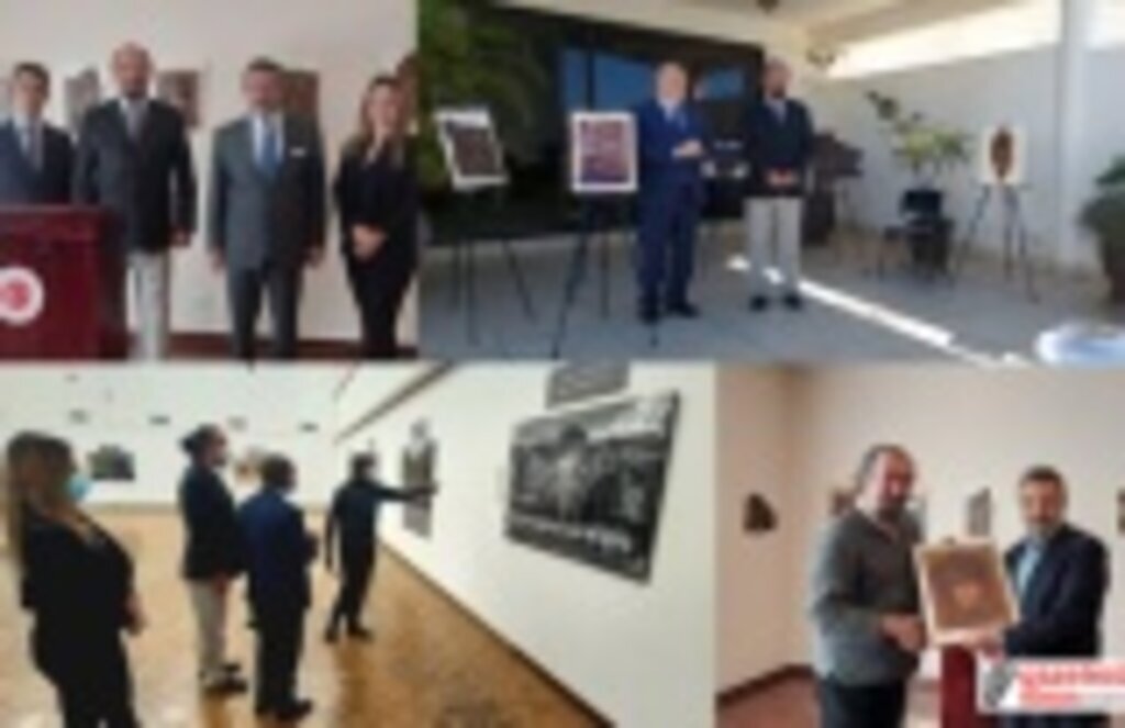 Tamer Aslan’ın Kişisel Sergileri Afrikalı Sanatseverle Buluştu