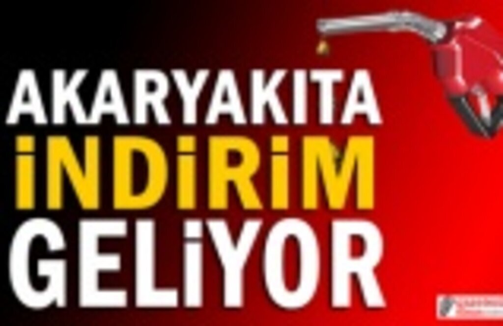 Akaryakıta büyük indirim geliyor