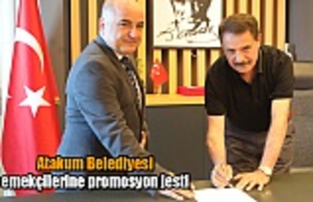 Atakum Belediyesi emekçilerine promosyon jesti