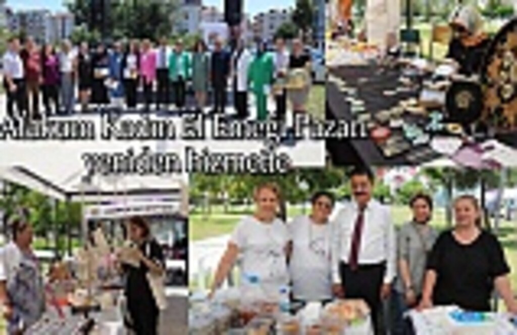 Atakum Kadın El Emeği Pazarı yeniden hizmette
