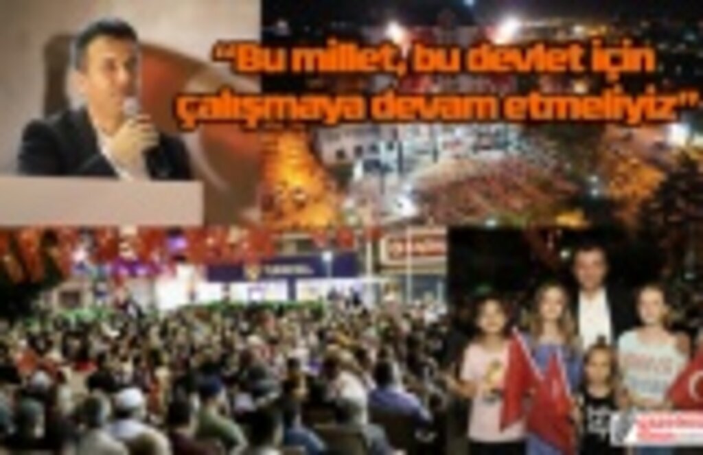 Başkan Doğan: 15 Temmuz Milli İradenin Destanı'dır