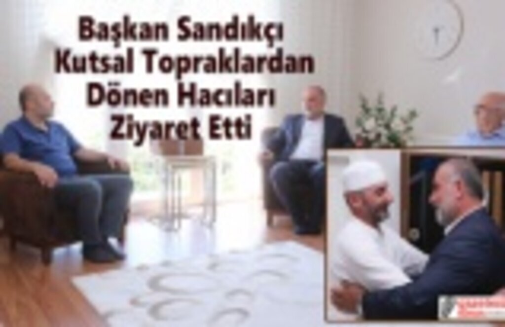 Başkan Sandıkçı Müslümanlar kutsal topraklara hasretti