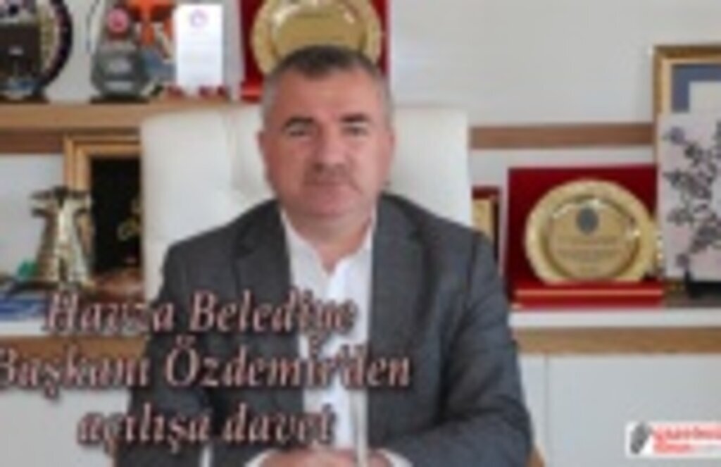 Havza Belediye Başkanı Özdemir’den açılışa davet