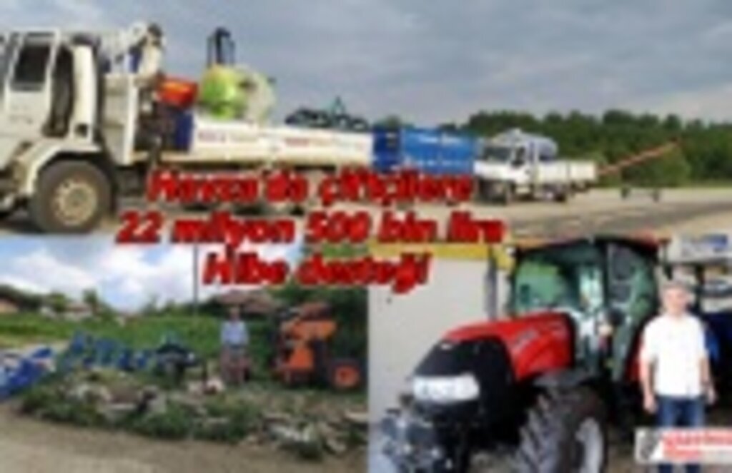 Havza’da çiftçilere 22 milyon 500 bin lira hibe desteği