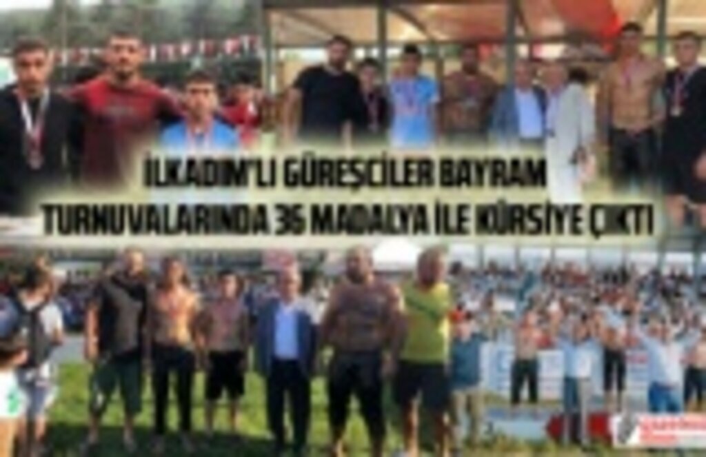 İlkadımlı Güreşçilerden büyük başarı