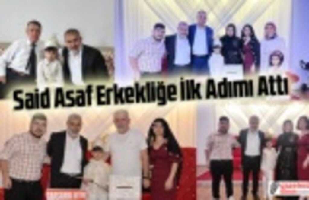 Kuzu ailesinin mutlu günü! Said Asaf Erkekliğe İlk Adımı Attı