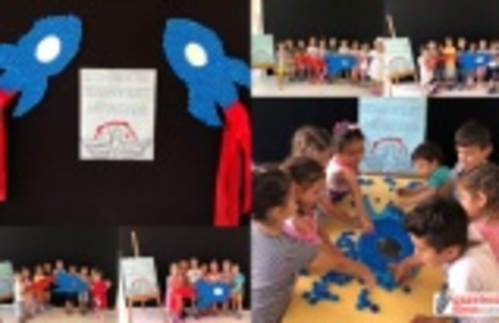 Miniklerden TEKNOFEST’e Özel Anlamlı Çalışma