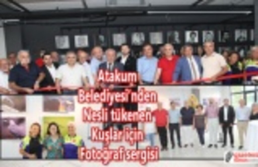 Atakum Belediyesi’nden nesli tükenen kuşlar için fotoğraf sergisi