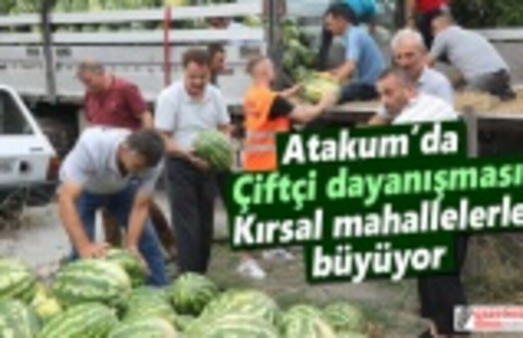 Atakum’da çiftçi dayanışması kırsal mahallelerle büyüyor