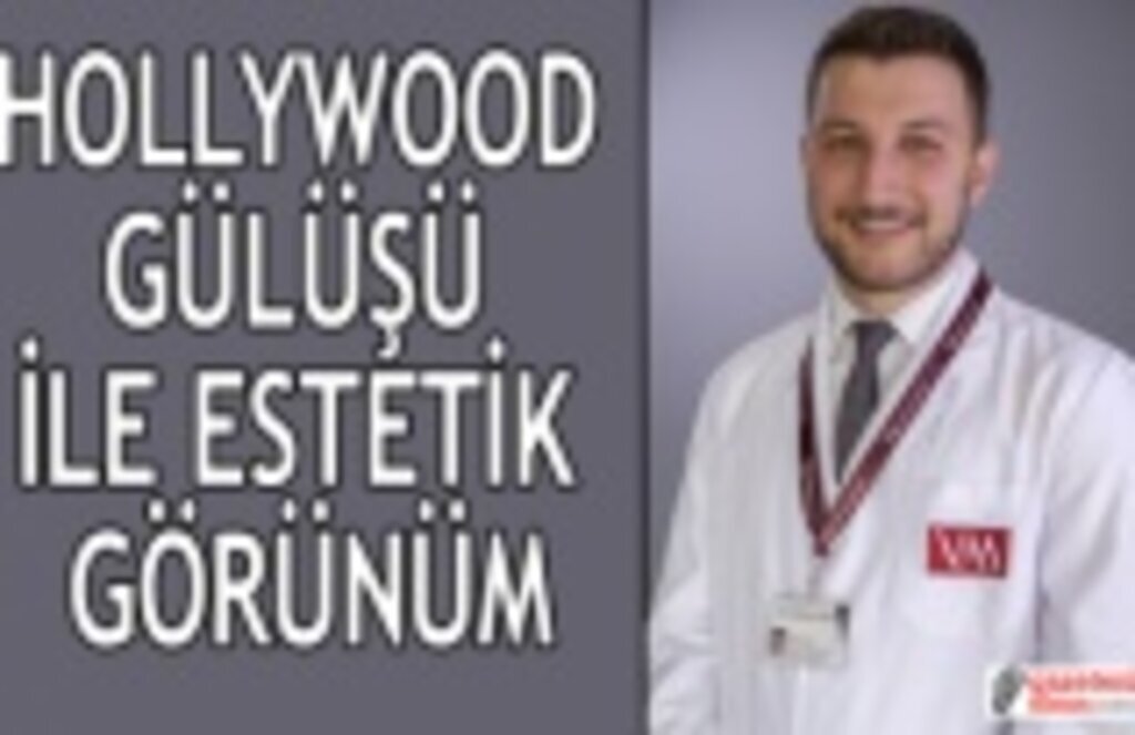 Hollywood gülüşü ile estetik görünüm