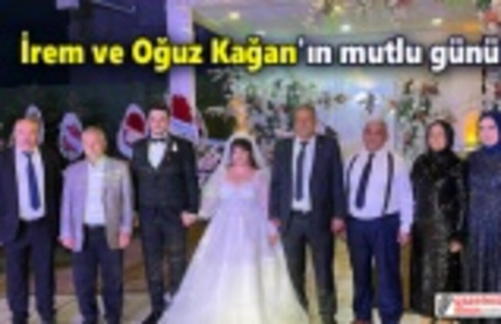 İrem ve Oğuz Kağan dünya evine girdi