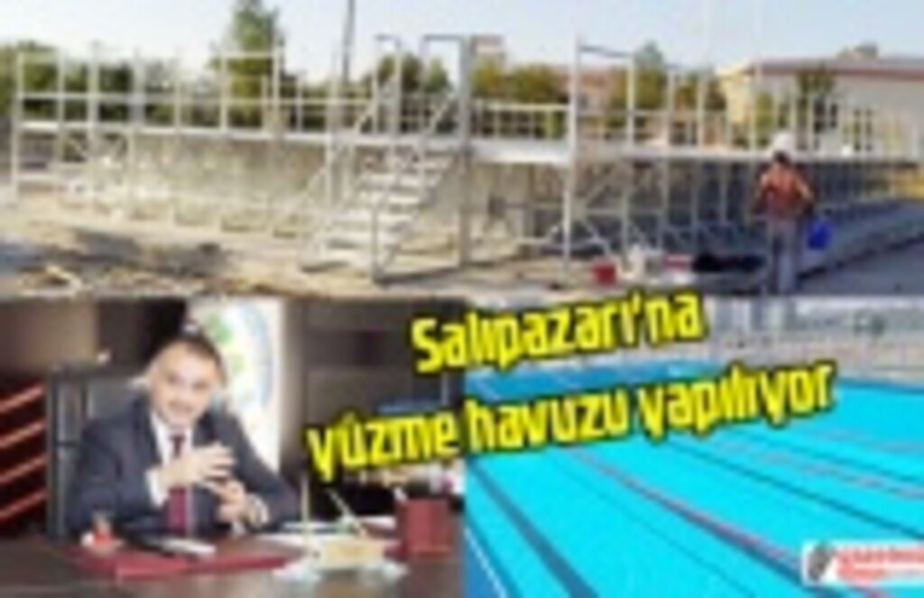 Salıpazarı İlçesi'ne yüzme havuzu yapılıyor
