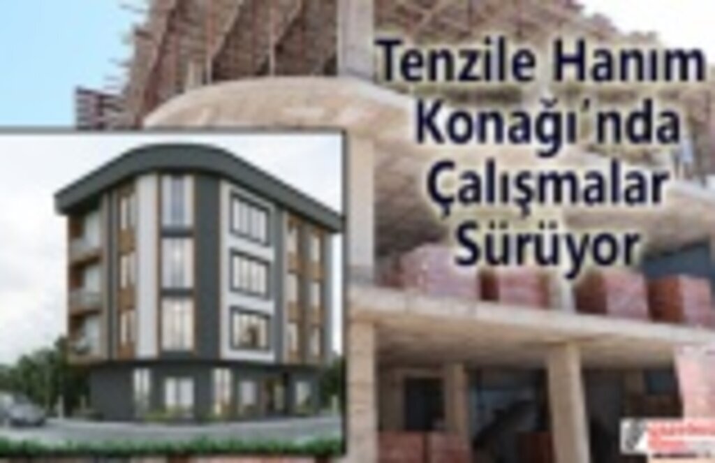 Tenzile Hanım Konağı’nda Çalışmalar Sürüyor