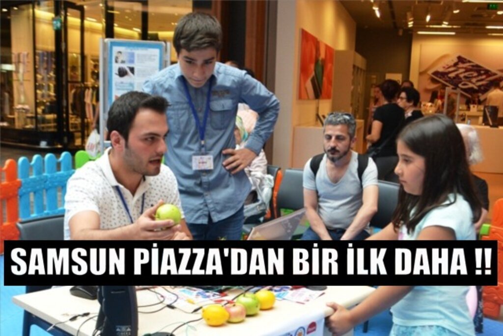 21.Yüzyıl Becerileri ve Kodlama Eğitimi Samsun Piazza'da 