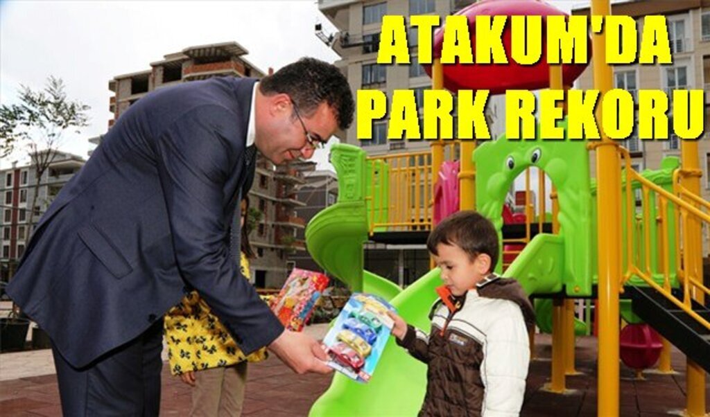 3 buçuk yılda 55 çocuk parkı