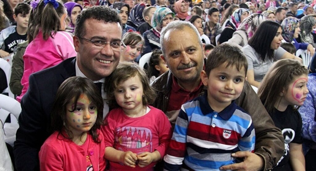 5 bin çocuk Atakum’da buluştu..