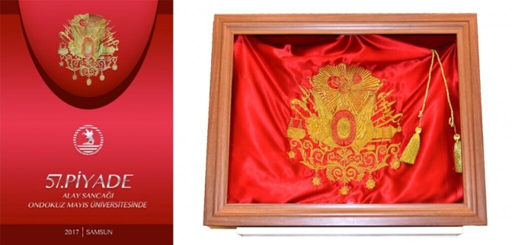 57. Piyade Alayı Sancağı Büyük Camii’de Sergilenecek