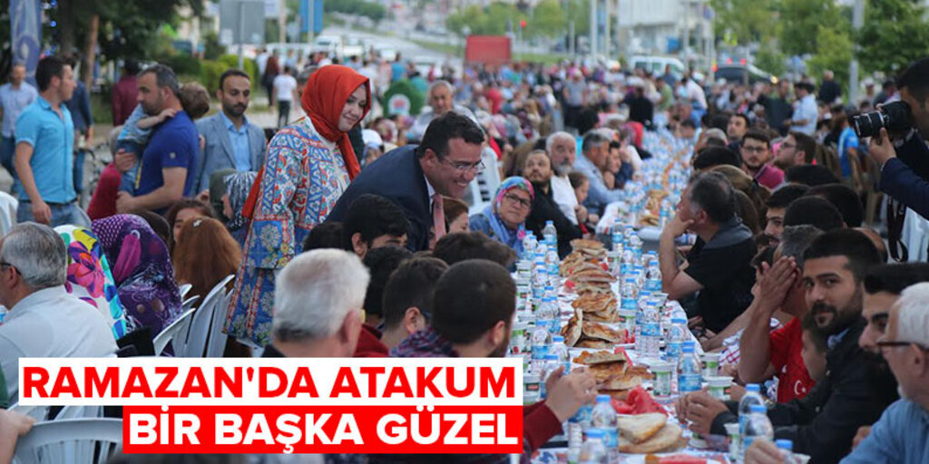 6 bin kişilik dev iftar..