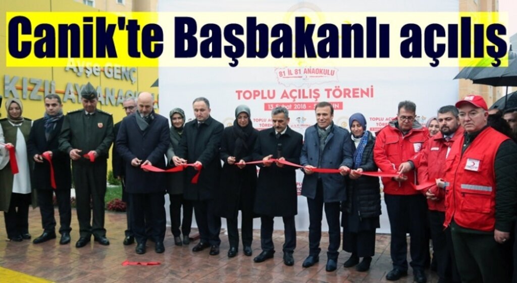 81 ilde 81 Anaokulu Projesi Canik'te hayat buluyor