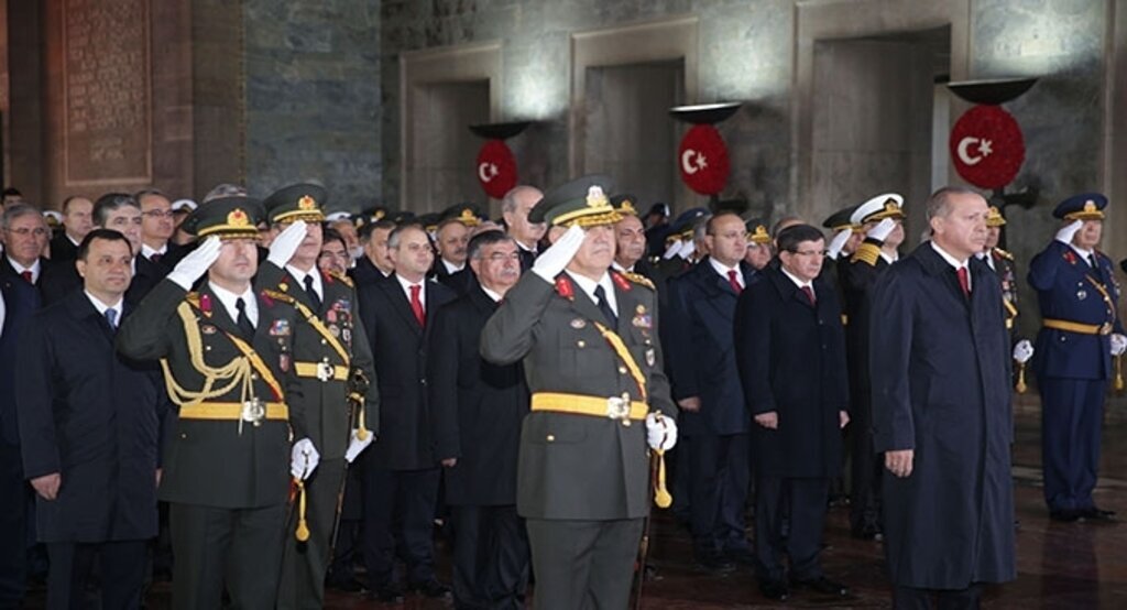 92. yıl kutlamalarıAnıtkabir ziyaretiyle başladı