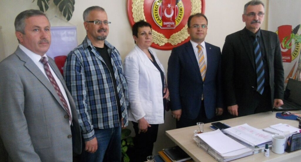 Adem Tuncer Gazeteciler Cemiyeti’ni ziyaret etti