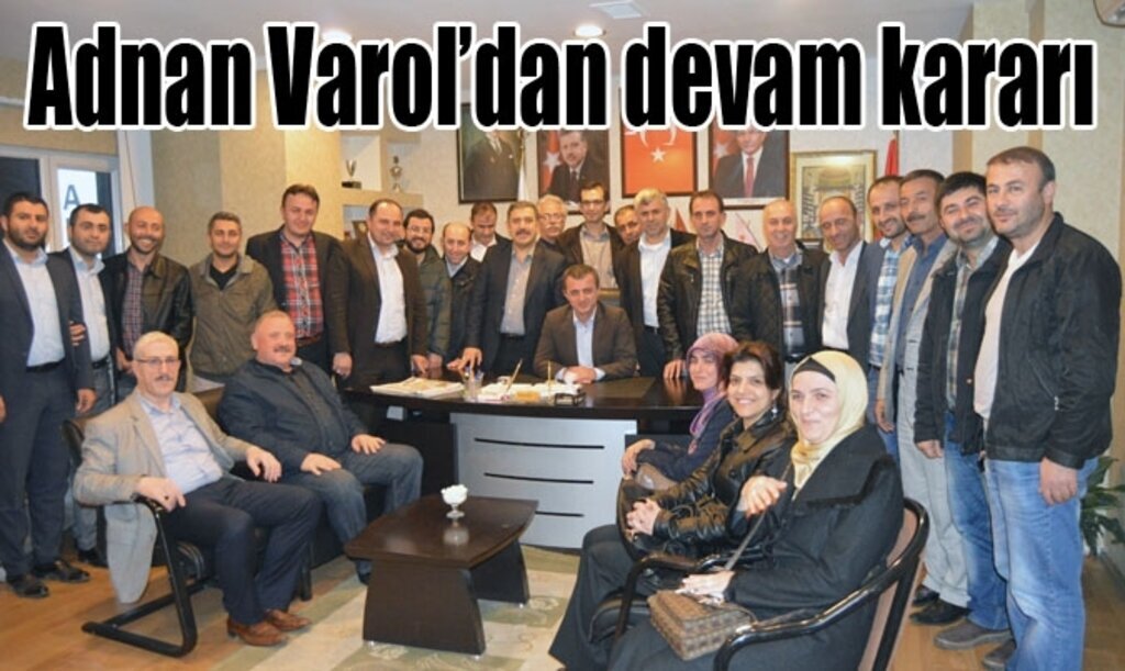Adnan Varol İlkadım İlçe Başkanlığı için adaylığını açıkladı