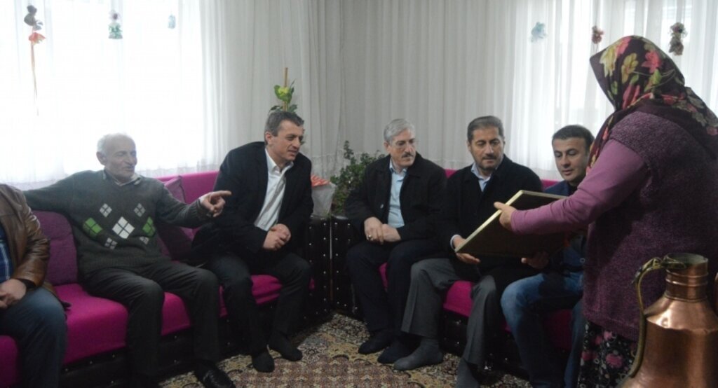 Adnan Varol'dan şehit yakınlarına ziyaret