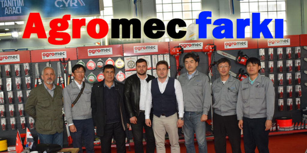 Agromec Amasya Tarım Fuarı’nda fark yarattı