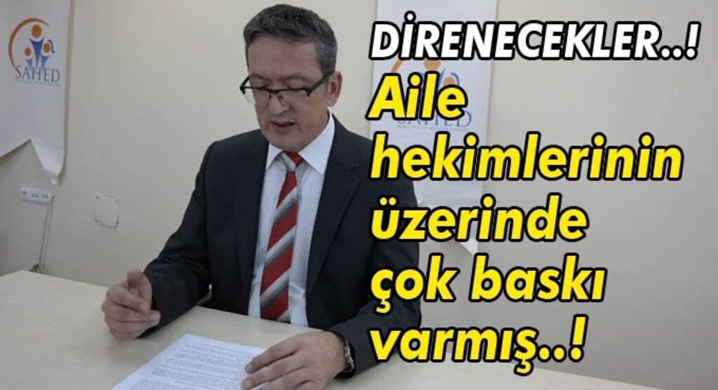 Aile hekimleri 12 Aralık'ta bir günlük iş bırakacak