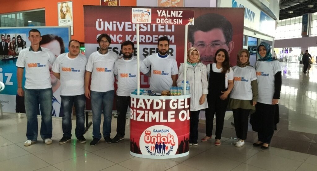 AK Gençlik’ten sıcak karşılama