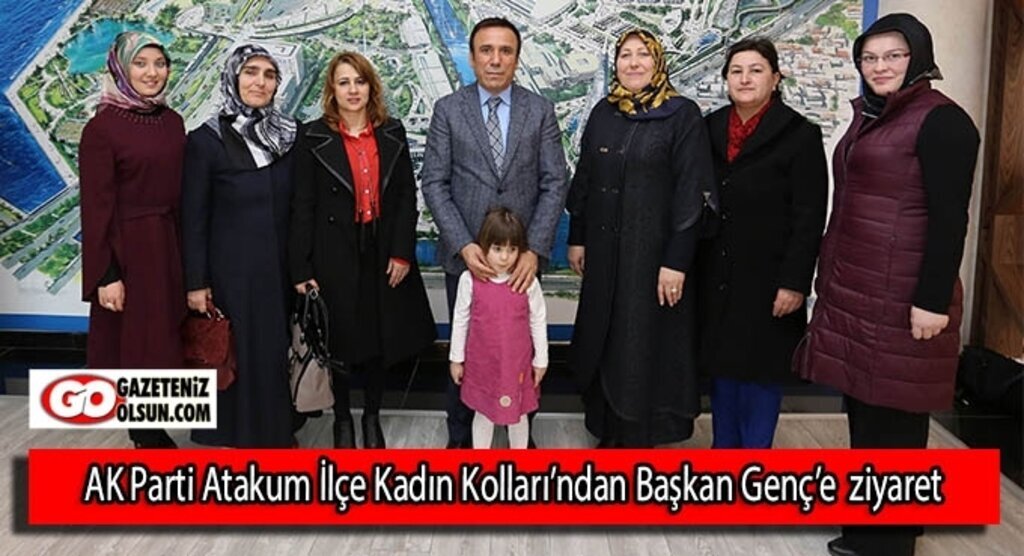 AK Parti Atakum İlçe Kadın Kolları’ndan Başkan Genç’i ziyaret