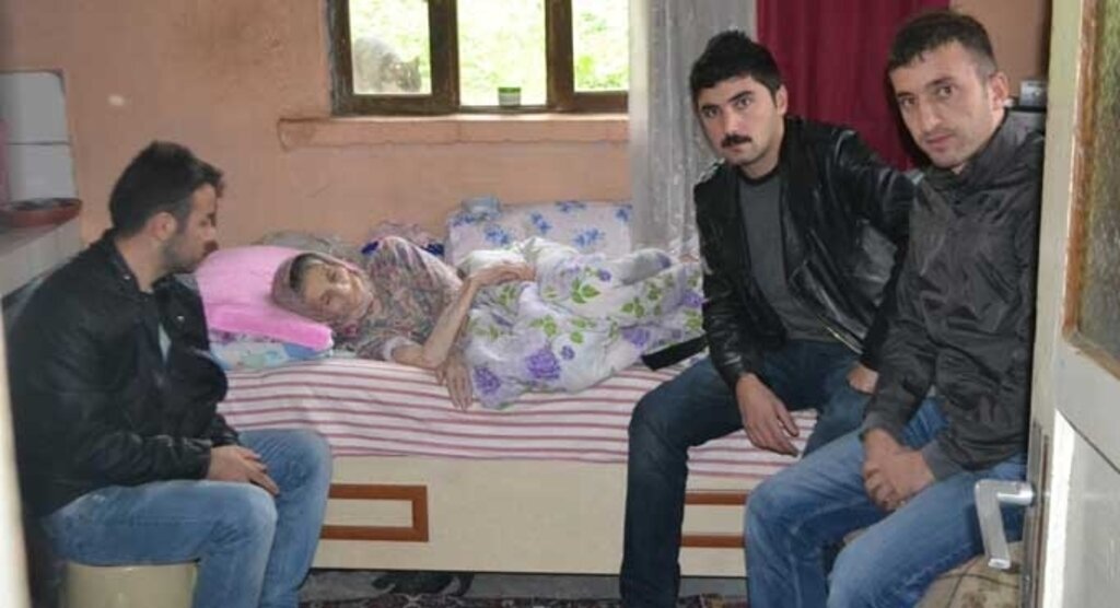 Ak Parti Ayvacık Gençlik Kolları'ndan Hamide nineye yardım eli